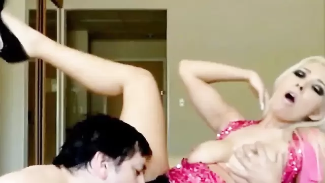 Licked the pussy of a busty Brazilian girl